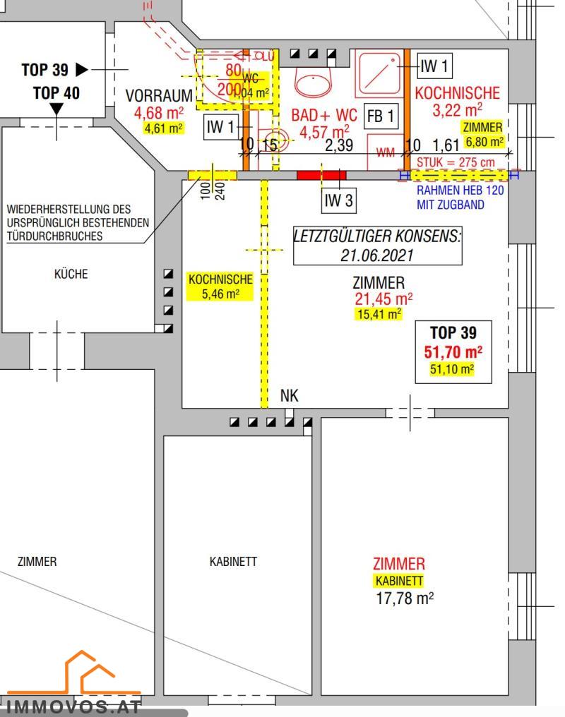 PAKET - 2 sanierte ALTBAU-Wohnungen in einem Haus  /  / 1120 Wien 12.,Meidling / Bild 3
